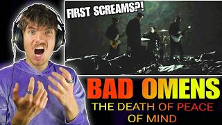 PROVED ME WRONG! | Bad Omens - The Death Of Peace Of Mind (FIRST REACTION)
