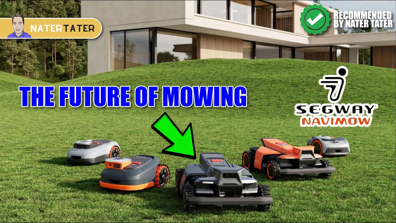 ✅The Future of Mowing - NO ANTENNA NEEDED! Unboxing the Navimow X450 & i210 AWD