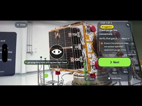 EON Field IQ | Aerospace: Satellite Clean Room Test Stand Guidance