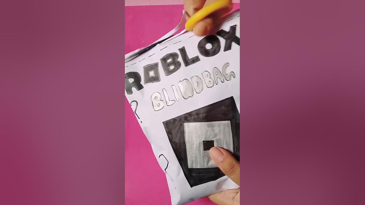 roblox blind bag! #blindbag #craft #diy #roblox #papersquishy #diycrafts  #papercraft #shorts 