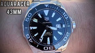 Tag Heuer Aquaracer Calibre 5 43mm Unboxing and Review