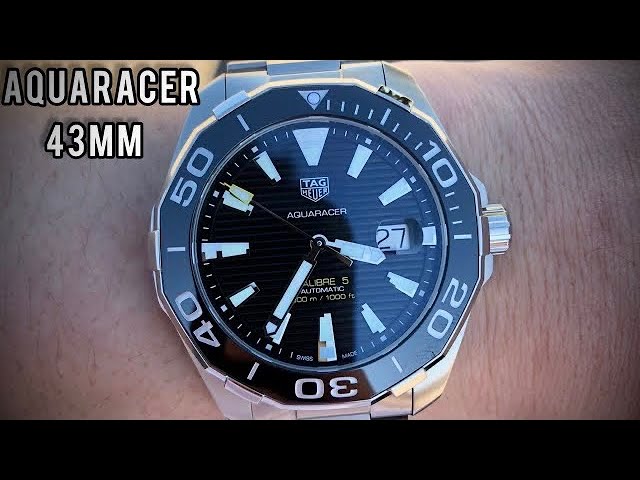 TAG Heuer Aquaracer Calibre 5 43mm - BLUE for Men