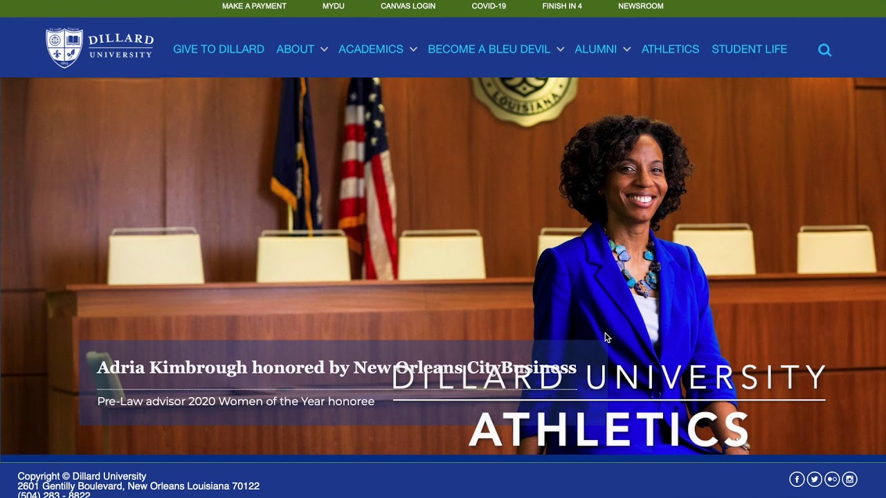 Dillard University Student Organizations and Athletics YouTube