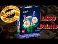 LEGO Botanicals Daisies - LEGO Review and Speed Build