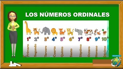 ✨ LOS NÚMERO ORDINALES (DEL 1º AL 10º)  ✨PARA NIÑOS (NIVELACIÓN FORMATIVA)