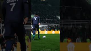 Mbappe Free Kick Goal  😱😱 🔥⚽  | EA FC 24