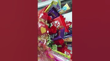 Thumbnail of Chocolate flower bouquet  #ytshorts #shorts