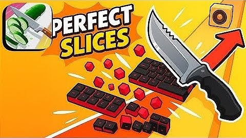 🔥 Perfect Slices Cutting ✂ Game Video 100 Level 😮 #video #games #perfectslicescutting #viral #trend