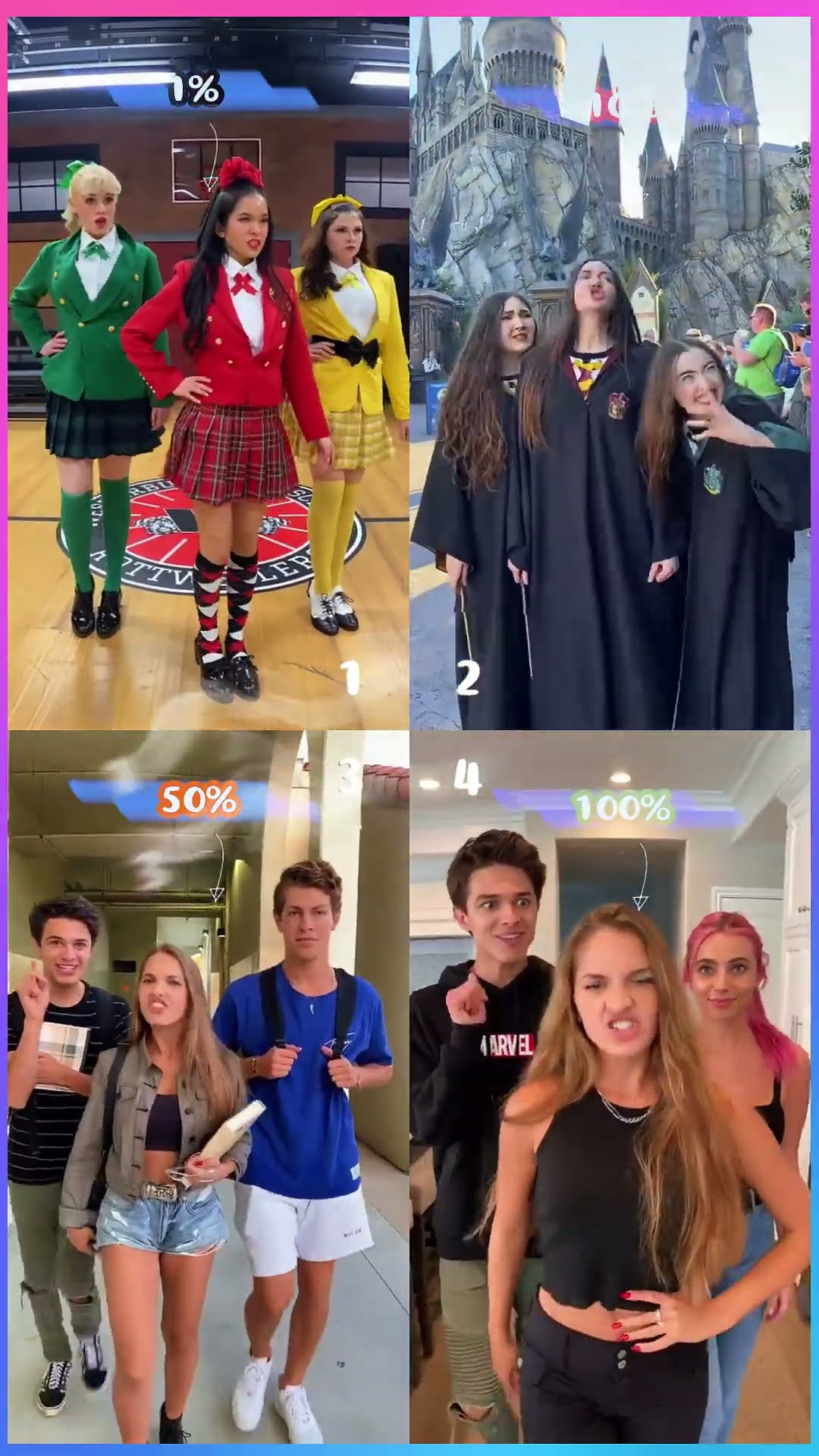 DANG DANG ?? - PVH x K3Sisters x Brent x Lexi #shorts #dance #tiktok #cute #funny #trend