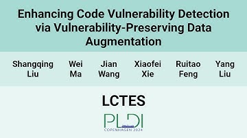 [LCTES24] Enhancing Code Vulnerability Detection via Vulnerability-Preserving Data Augmentation