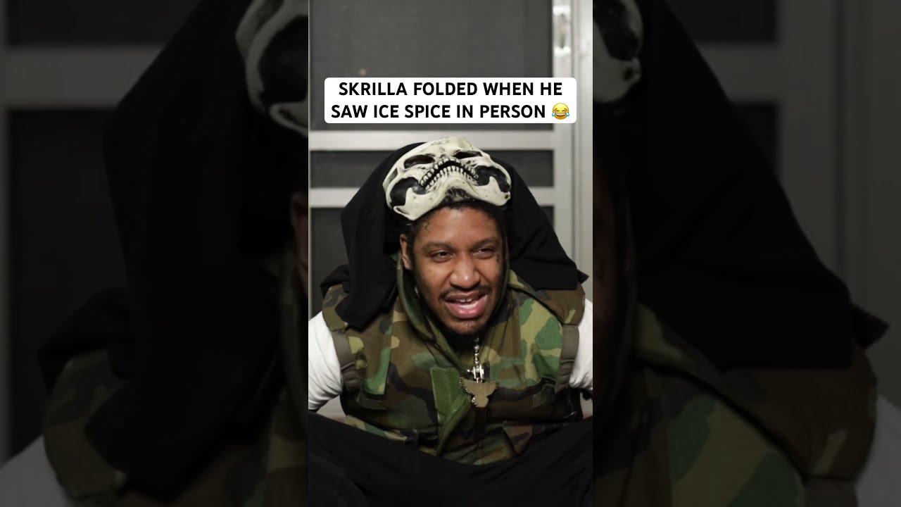 Skrilla Talks About Ice Spice Being A Fan Of His Song Doot And Says He Folded When Saw Her