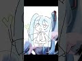 初音ミクを描いてみた。
