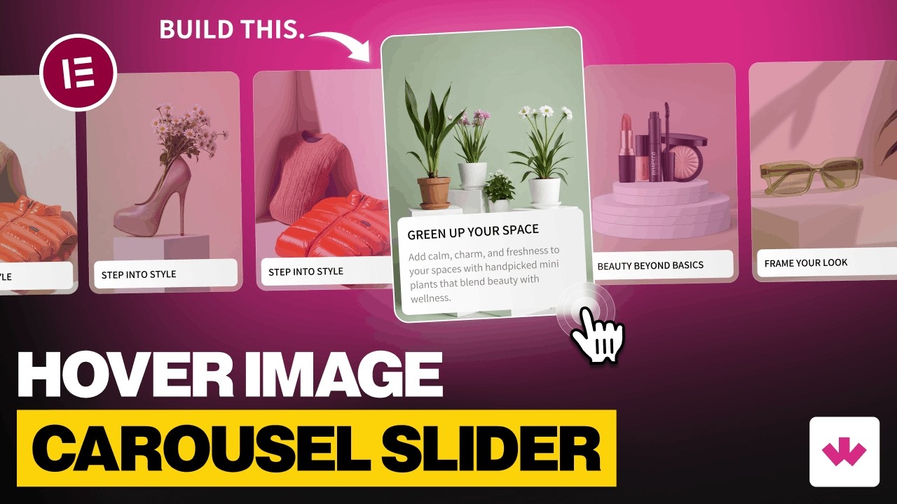 Create a FREE Interactive Image Carousel in Elementor! - YouTube