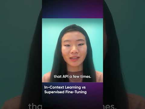 In-Context Learning vs Supervised Fine-Tuning with Sharon Zhou