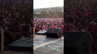 Fans Screaming Yiyo At Jozi Kota Festival While Kabza De Small kabzadesmall  sama30 djmaphorisa