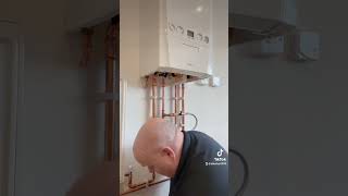 boiler tips gas training plumber shows how to drain a gas boiler train to be a plumbing and heating