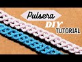 Como hacer Pulsera de HILO FÁCIL y RÁPIDA tutorial/ Easy bracelet