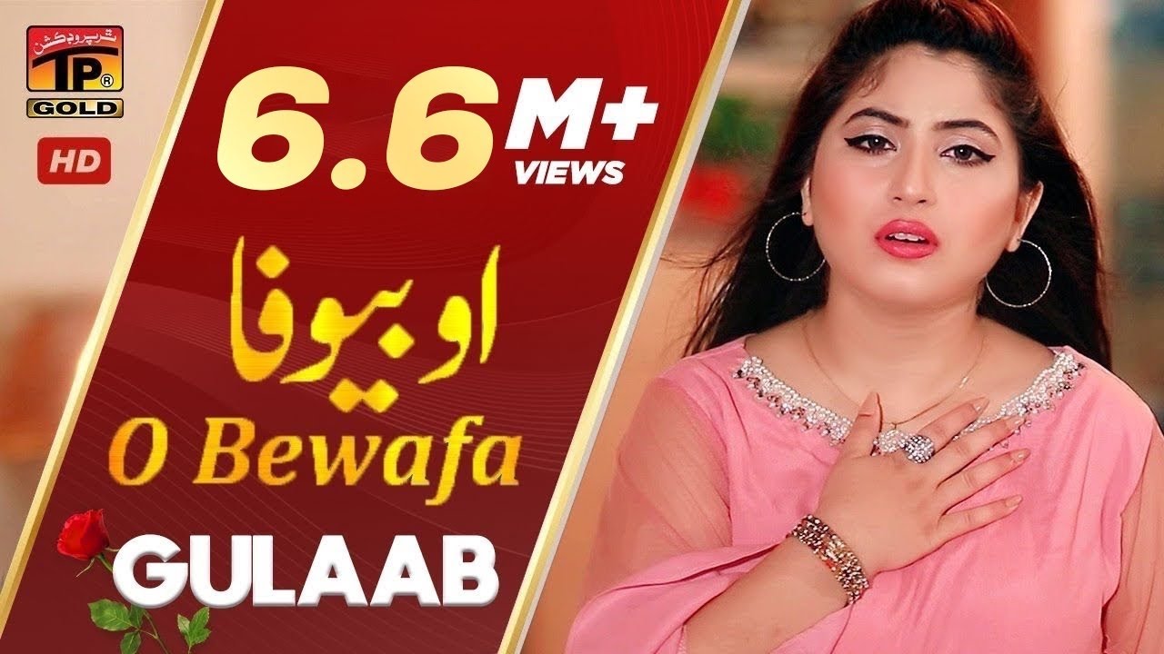 O Bewafa   Gulaab Official Video  Latest Punjabi  Saraiki Songs  TP Gold