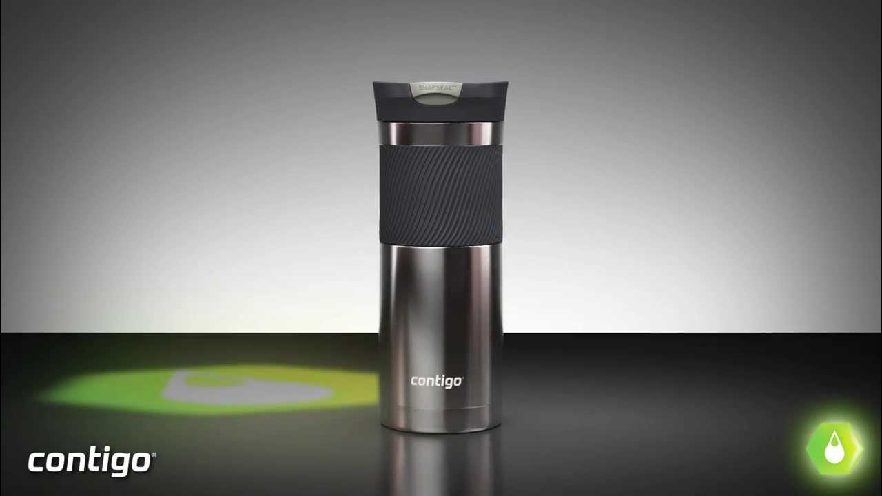 Contigo 24 oz. Byron 2.0 SnapSeal Stainless Steel Travel Mug - Sake