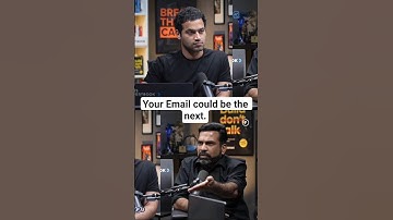 Your email could be the next.#email #hack #hacker #podcast #rajshamani #rajshamaniclips #smartbytes