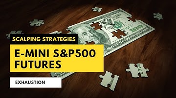 E-mini S&P 500 Futures: Exhaustion + Aggression - day trading scalping strategy with NinjaTrader