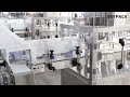 Milk powder can filling and packaging production line