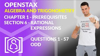 OpenStax: Algebra and Trigonometry - Chapter 1, Section 6 | Rational Expressions