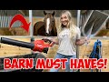 2021 HORSE BARN ESSENTIAL MUST HAVES!