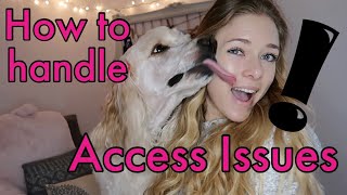 Service Dog ACCESS ISSUE // how to handle it by Dallas The Service Doodle 1,732 views 3 years ago 7 minutes, 29 seconds