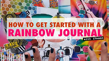 Color Glue Book  [How to get started ] #gluebook #colorgluebook #compositionnotebook