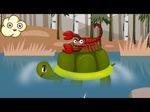 კუ და მორიელი  - სულხან-საბა ორბელიანი, იგავარაკი ქართულად პატარებისთვის