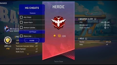 HGCHEAT+P2077KNG CS MOST WANTED HACK | FREE FIRE MOD MENU | GRINGO XP 😜 | NEW UPDATE CS WORKING HACK