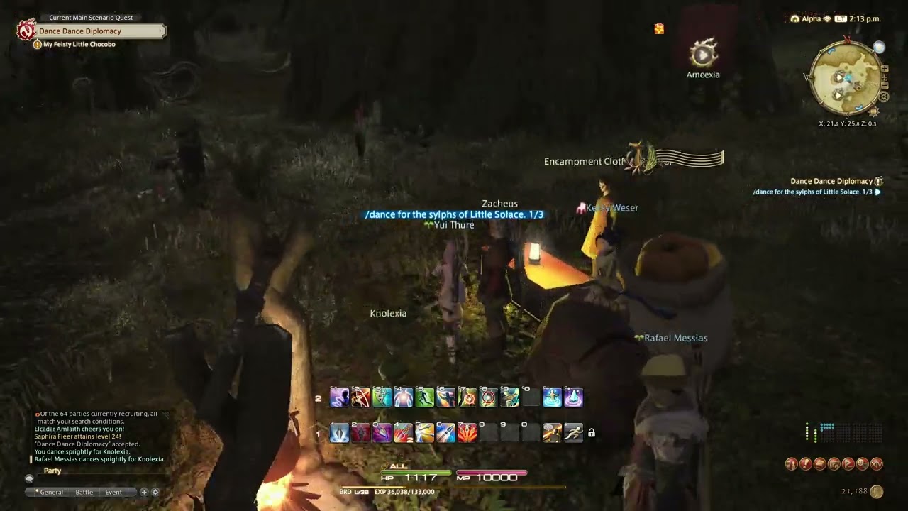 Final Fantasy XIV Dance Dance Diplomacy