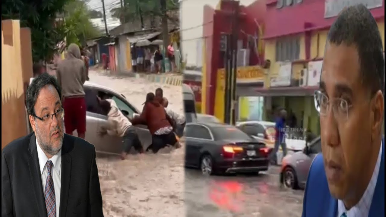 OMG| Holness JLP Exp0sed No Drainage System In Place For Flooding - YouTube