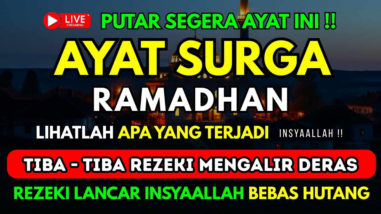 Dzikir Sore / Dzikir Petang Rasulullah ﷺ | Pembuka Pintu Rezeki , Pelindung Keluarga & Penenang Hati
