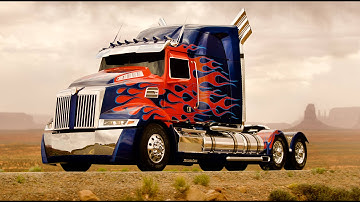 Transformers Age of Extinction Optimus Prime Stop  Motion Transformation Test