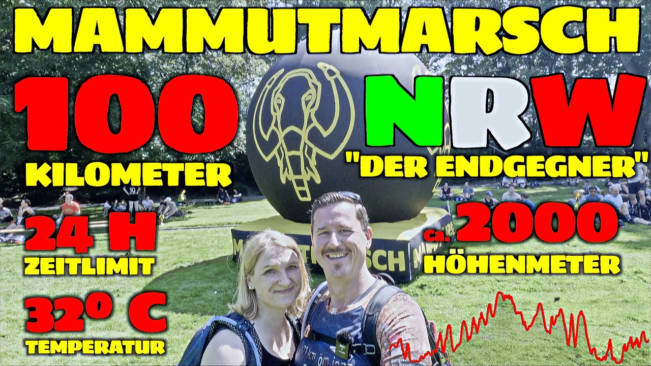 Mammutmarsch NRW 2024 I 100 km I Der Endgegner