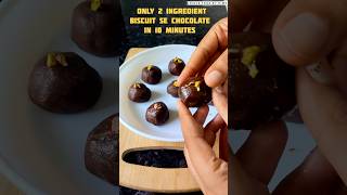 2 ingredient homemade chocolate recipe #shorts #homemadechoclate #chocolate #ytshorts #viral #nobake