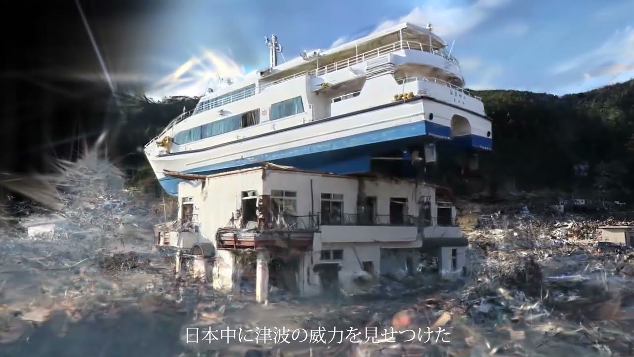 宮城・気仙沼市と岩手・大槌町の３Dモデル １４年前の様子を再現