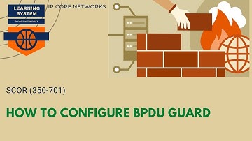 How to configure BPDU Guard | #CCNP #SCOR