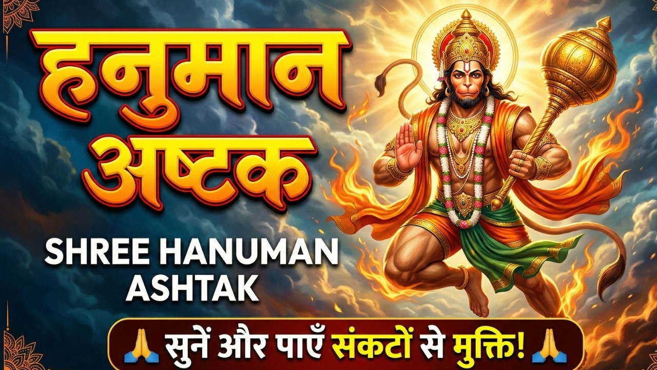 SANKAT MOCHAN HANUMAN ASHTAK: Remove All Obstacles Instantly | संकटमोचन हनुमानाष्टक (2026)