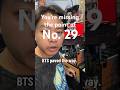 Why No 29 Is SO IMPORTANT Bts Arirang Kpop