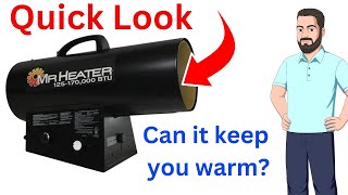 Mr Heater Industrial Forced Air Propane Heater Review 170 000 BTUs of Powerful Heat