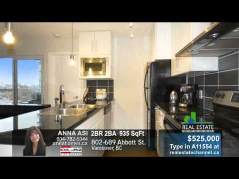 802 - 689 Abbott St. - ESPANA, Vancouver - For Sale by Anna Asi