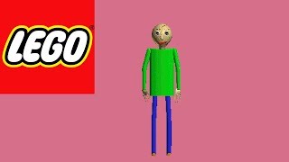 How to Build Lego Baldi from Baldi's Basics