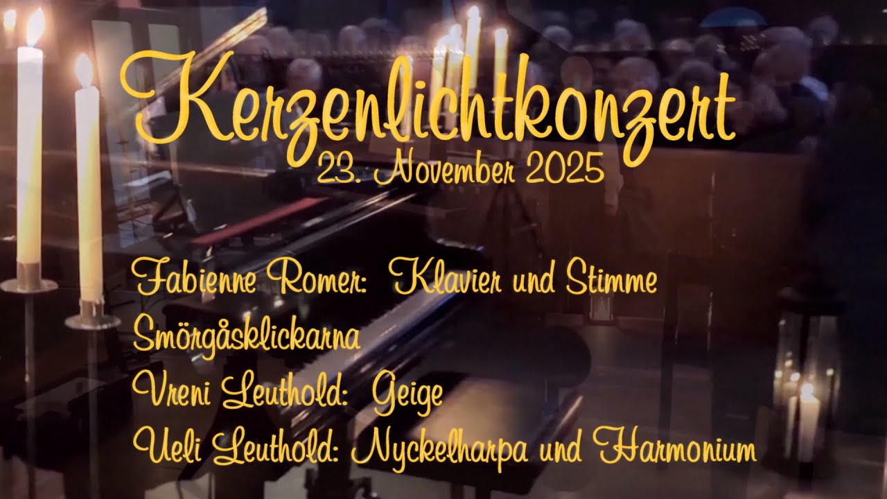 Candlelight Konzert mit Fabienne Romer und Smörgåsklickarna