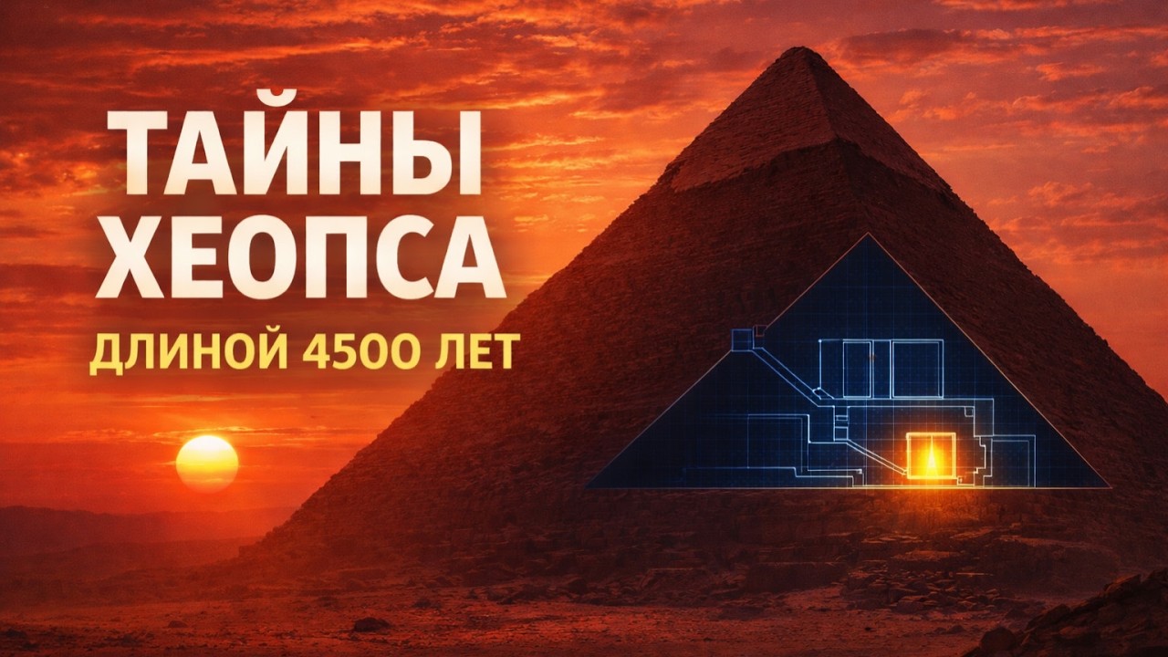ЛЕКЦИЯ ДЛЯ СНА🌙  Что скрывают три камеры пирамиды Хеопса