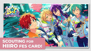 Scouting for Hiiro FES 5-Star Card!! Enstars JP 10th Anniversary Limited Scout