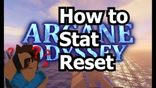 how to reset your stats in arcane odyssey｜TikTok Search