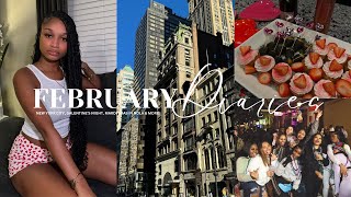 february diaries vlog | new york city, galentine&#39;s day + new orleans business trip